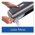  | Swingline A7074520 Optima 20-Sheet Electric Three 9/32 in. Hole Punch - Silver/Black image number 3
