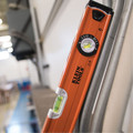 Levels | Klein Tools 935L 3-Vial 24 in. Bubble Level - High Visibility, Orange image number 10