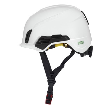 MSA 10242822 V-Gard H2 Non-Vented Mips Safety Helmet - White