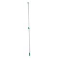 Office Jansan | Unger EZ250 8 ft. Two Sections Opti-Loc Aluminum Extension Pole - Green/Silver image number 1