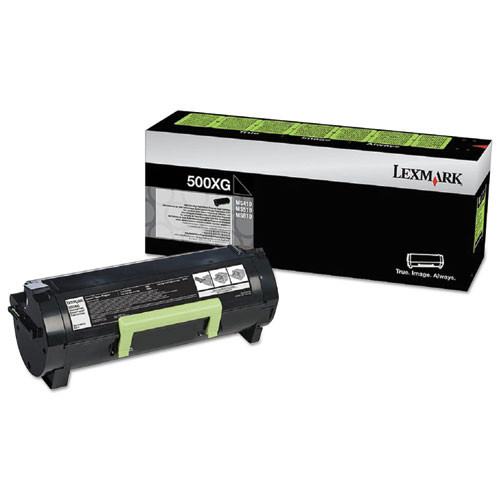Ink & Toner | Lexmark 50F0X0G MS410/MS510/MS610 10000 Page Yield Toner Cartridge - Black image number 0