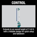Clearance Center | Makita DML813 18V LXT Lithium-Ion Cordless Tower Work Light (Tool Only) image number 10