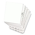 Dividers & Tabs | Avery 01072 Preprinted Legal Exhibit Side Tab Index Dividers, Avery Style, 10-Tab, 72, 11 X 8.5, White, 25/pack, (1072) image number 5