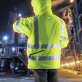 Heated Jackets | Makita DCJ206ZL 18V LXT Lithium-Ion Cordless High Visibility Heated Jacket (Jacket Only) - Large image number 4