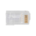 Electronics | Klein Tools VDV826-704 50-Piece  RJ-45/CAT6A/UTPUTP Modular Data Plug Set - Clear image number 7