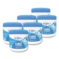 Cleaning & Janitorial Supplies | BRIGHT Air BRI 900090 14 oz. Jar Super Odor Eliminator - Blue, Cool and Clean (6/Carton) image number 0