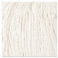 Mops | Boardwalk BWK2020CEA #20 Cut-End Cotton Wet Mop Head - White image number 3