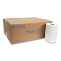 Cleaning & Janitorial Supplies | Morcon Paper W12350 MORSOFT UNIVERSAL ROLL TOWELS, 8-in X 350 FT, WHITE, 12 ROLLS/CARTON image number 0