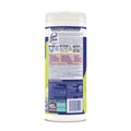 Cleaning & Disinfecting Wipes | LYSOL Brand 19200-81145 7 in. x 7.25 in. 1-Ply Disinfecting Wipes - Lemon and Lime Blossom, White (35 Wipes/Canister, 12 Canisters/Carton) image number 4