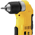 Right Angle Drills | Dewalt DCD740C1 20V MAX Lithium-Ion Compact 3/8 in. Cordless Right Angle Drill Kit (1.5 Ah) image number 3