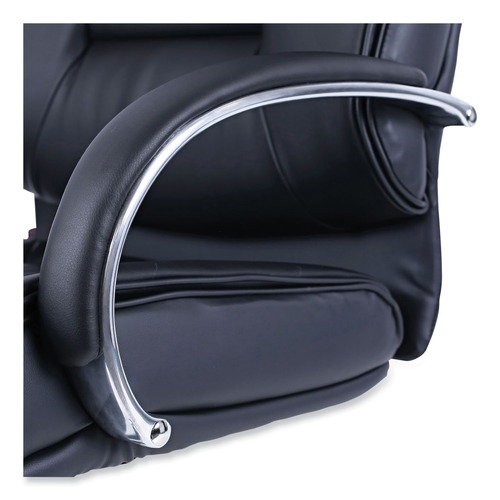 Alera ALERV44LS10C Alera Ravino Big Tall Series High Back Swivel tilt Leather Chair Black