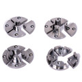 Lathe Accessories | NOVA 6027 4-Piece Universal Jaw Set image number 1