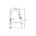 Fixtures | Elkay LKEC2037CR Explore Pull-Down Spray Kitchen Faucet (Chrome) image number 2