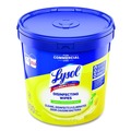Cleaning & Janitorial Supplies | LYSOL Brand 19200-99856 6 in. x 8 in. 1-Ply Professional Disinfecting Wipe Bucket - Lemon and Lime Blossom White image number 2