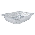 Labor Day Sale! Save $30 off $199! | Handi-Foil 205930 4.56 in. x 5.56 in. x 1.63 in. 1 lbs. cap. Aluminum Oblong Container - Silver (1000/Carton) image number 2