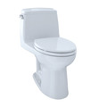Toilets | TOTO MS854114EL#01 Eco UltraMax One-Piece Elongated 1.28 GPF Toilet (Cotton White) image number 0