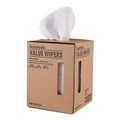 Cleaning & Janitorial Supplies | Boardwalk BWK-V040CGW 10 in. x 12 in. Centerpull DRC Wipers - White (200/Carton) image number 0