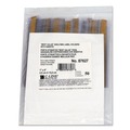 Office Jansan | C-Line 87627 1 in. x 6 in. Self-Adhesive Top Load Label Holders - Clear (50/Pack) image number 1