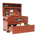 On Site Chests | JOBOX 2DL-656990 Site-Vault Heavy Duty 30 in. x 48 in. Tool Chest with Drawer and Lid Storage image number 3