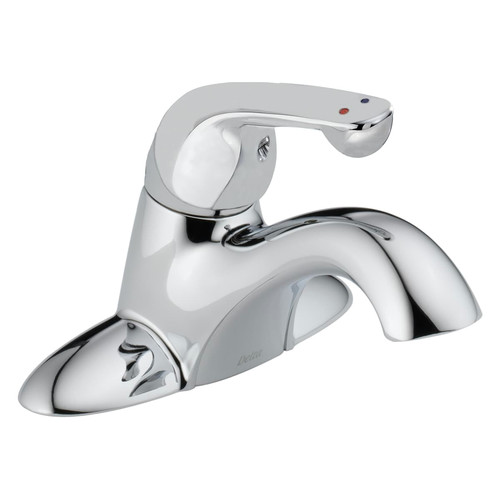 Bathroom Sink Faucets | Delta 501LF-HGMHDF Single Handle Centerset Lavatory Faucet (Chrome) image number 0