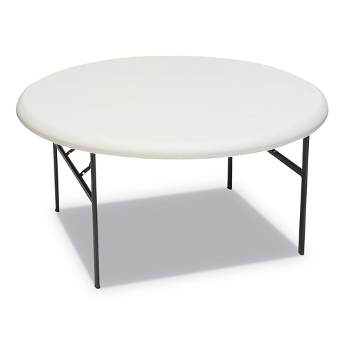 Iceberg 65263 IndestrucTable 60 in. x 29 in. Classic Folding Table - Platinum image number 0