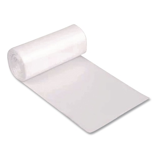 Trash Bags | GEN NR334016 NK 33 in. x 40 in. 33 gallon 16 mic High Density Can Liners - Natural (250/Carton) image number 0
