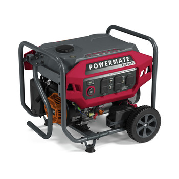 Powermate P0081300 PM4500E 4500/3600 Watt 224cc Portable Gas Generator