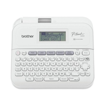 Brother P-Touch P-Touch PT-D410 8.9 in. x 3.9 in. x 12.3 in. 20 mm/s Advanced Connected Label Maker