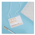 Office Jansan | Avery 74459 4 in. x 3 in. Top Load Necklace-Style Badge Holder with Laser/Inkjet Insert (100/Box) image number 3