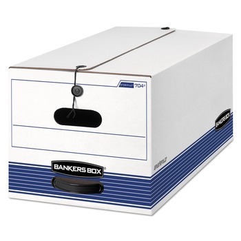BOXES AND BINS | Bankers Box 0070409 STOR/FILE Medium Duty 12 in. x 24.13 in. s 10.25 in. Storage Boxes - White (20/Carton)