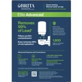 Food Service | Brita 42201CT Water Faucet Mount Filtration System with 1 Elite Advanced Replacement Filter - White (4/Carton) image number 4