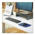 Office Furniture Accessories | Fellowes Mfg Co. 5933801 9 in. x 8 in. Mouse Pad with Microban Protection - Navy image number 1