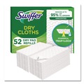 Cleaning Cloths | Swiffer 81216 10.4 in. x 8 in. Dry Refill Cloths - White (156/Carton) image number 3