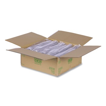 Eco-Products Greenstripe Renew and Comp Cold Cup Dome Lids fits 9 - 24 oz. (1000/Carton)