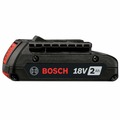Batteries | Bosch BAT612 Slim 18V 2 Ah Lithium-Ion Battery image number 1