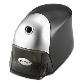 PENCIL SHARPENERS | Bostitch EPS8HD-BLK QuietSharp 4 in. x 7.5 in. x 5 in. Corded AC-Powered Executive Electric Pencil Sharpener - Black/Graphite