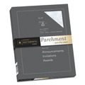 Office Jansan | Southworth P964CK/3/36 24 lbs. Bond Weight 8.5 in. x 11 in. Parchment Specialty Paper - Blue (100/Pack) image number 0