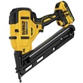 Clearance Center | Dewalt DCN650D1 20V MAX XR Brushless Lithium-Ion Cordless 15 Gauge Angled Finish Nailer Kit (2 Ah) image number 2