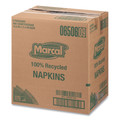 Office Jansan | Marcal 6506 11.4 in. x 12.5 in. 100% Recycled Luncheon Napkins - White (6/Carton) image number 6