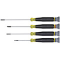 Screwdrivers | Klein Tools 85613 4-Piece Electronics Slotted and Phillips Screwdriver Set image number 0