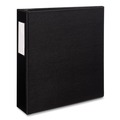 Office Jansan | Avery 08702 3 EZD Rings 3 in. Capacity 11 in. x 8.5 in. Durable Non-View Binder with DuraHinge - Black image number 0