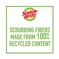 Cleaning Cloths | Scotch-Brite 623-10 3 x 6 Non-Scratch Scour Pads - Blue (10/Carton) image number 8