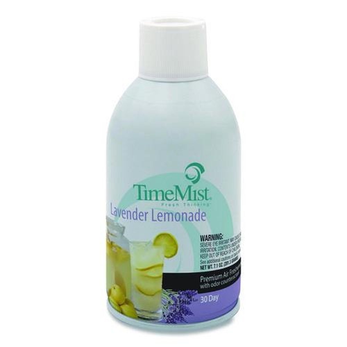 Office Jansan | TimeMist 1042757 7.1 oz. Aerosol Spray Premium Metered Air Freshener Refill - Lavender Lemonade image number 0
