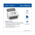 Office & Office Supplies | Brother ADS-4900W 600 DPI Optical Resolution 100 Sheet Auto Document Feeder Professional Desktop Scanner image number 3