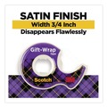 Tapes | Scotch 311 0.75 in. x 300 in. Gift Wrap Tape with Dispenser - Transparent image number 2