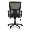  | Alera ALEELT4218S Elusion II Series Suspension Mesh Mid-Back Synchro Seat Slide Chair - Black image number 5