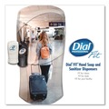 Hand Soaps | Dial Professional 16619 FIT 4 in. x 5.13 in. x 10.5 in. 1.2 Liter Universal Manual Dispenser - Gray (3/Carton) image number 7