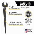 Wrenches | Klein Tools 3222 1-1/8 in. Nominal Opening Spud Wrench for Regular Nut image number 4