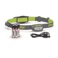Office Jansan | Energizer ENY38A42P Rechargeable Lithium-Ion Pro Series Multi-Color Hybrid Headlamp with 4 AAA Batteries - Gray/Green image number 0