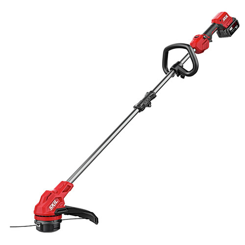 String Trimmers | Skil LT4823B-10 20V PWRCORE20 Brushless Lithium-Ion 13 in. Cordless String Trimmer Kit (4 Ah) image number 0